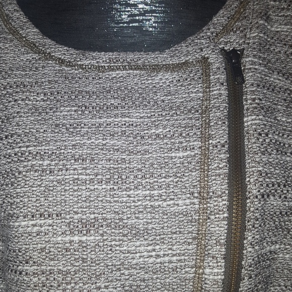 Hinge from Nordstrom Tweed Moto Jacket SZ 1 - Picture 3 of 4